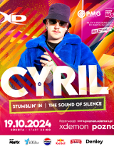 Baner promujący wydarzenie. Nazwa wydarzenia, data i zdjęcie Artysty.