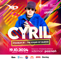 Baner promujący wydarzenie. Nazwa wydarzenia, data i zdjęcie Artysty.