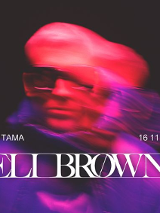 Baner promujący wydarzenie. Nazwa wydarzenia i zdjęcie artysty.