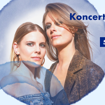 Baner promujący wydarzenie. Nazwa wydarzenia, data i zdjęcie Artystki.