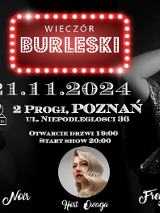 Baner promujący wydarzenie. Nazwa wydarzenia, data i zdjęcie Artystek.