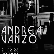 Baner promujący wydarzenie. Nazwa wydarzenia i zdjęcie artysty.