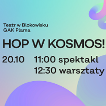 Baner promujący wydarzenie. Nazwa wydarzenia i data.