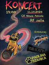 Baner promujący wydarzenie. Nazwa wydarzenia i data.