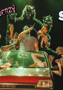 Baner promujący wydarzenie. Nazwa wydarzenia, data i zdjęcie Artystów.