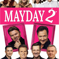 Baner promujący wydarzenie. Nazwa wydarzenia i zdjęcie artystów.