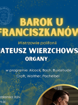 Baner promujący wydarzenie. Nazwa wydarzenia i zdjęcie artystów.