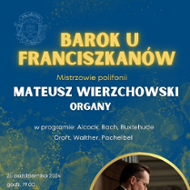 Baner promujący wydarzenie. Nazwa wydarzenia i zdjęcie artystów.