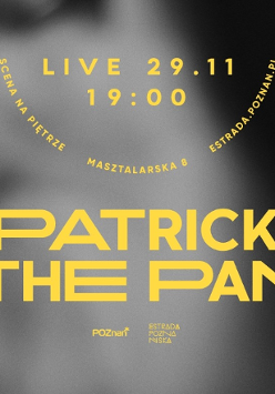 Baner promujący wydarzenie. Nazwa wydarzenia, data i zdjęcie Artysty.