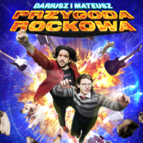 Baner promujący wydarzenie. Nazwa wydarzenia i zdjęcie artystów.