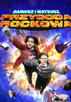 Baner promujący wydarzenie. Nazwa wydarzenia i zdjęcie artystów.