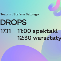 Baner promujący wydarzenie. Nazwa wydarzenia i data.