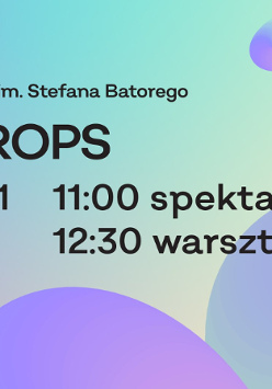 Baner promujący wydarzenie. Nazwa wydarzenia i data.