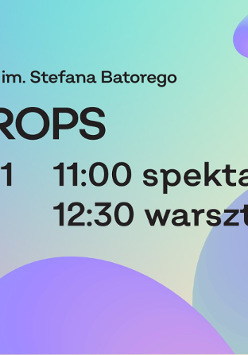 Baner promujący wydarzenie. Nazwa wydarzenia i data.