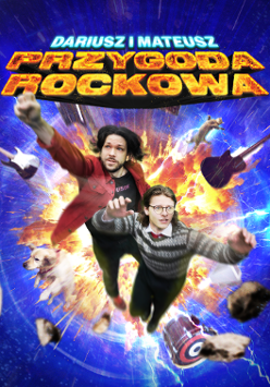 Baner promujący wydarzenie. Nazwa wydarzenia i zdjęcie artystów.