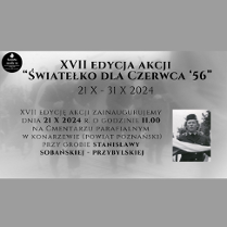 Baner promujący wydarzenie. Nazwa wydarzenia, data.