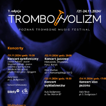 Baner promujący wydarzenie. Nazwa wydarzenia i data.