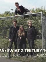 Baner promujący wydarzenie. Nazwa wydarzenia, data i zdjęcie Artystów.