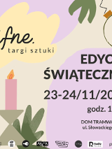 Baner promujący wydarzenie. Nazwa wydarzenia, data.