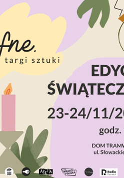 Baner promujący wydarzenie. Nazwa wydarzenia, data.