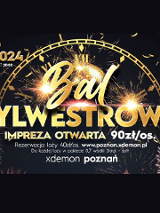 Baner promujący wydarzenie. Nazwa wydarzenia i data.