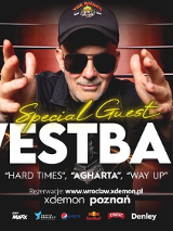 Baner promujący wydarzenie. Nazwa wydarzenia, data i zdjęcie Artysty.