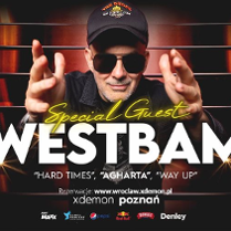 Baner promujący wydarzenie. Nazwa wydarzenia, data i zdjęcie Artysty.