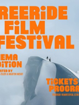 Baner promujący wydarzenie. Nazwa wydarzenia i data. Zdjęcie czapy z nawisem śnieżnym a na nim dwie małe postacie ludzkie.