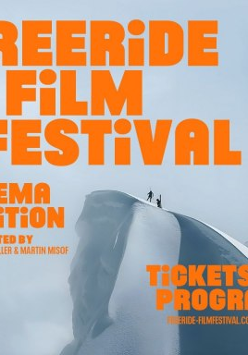 Baner promujący wydarzenie. Nazwa wydarzenia i data. Zdjęcie czapy z nawisem śnieżnym a na nim dwie małe postacie ludzkie.