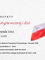 Baner promujący wydarzenie. Nazwa wydarzenia i data.
