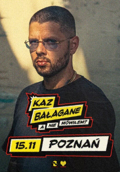 Baner promujący wydarzenie. Nazwa wydarzenia, data i zdjęcie Artysty.