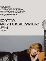 Baner promujący wydarzenie. Nazwa wydarzenia, data i zdjęcie Artystki.