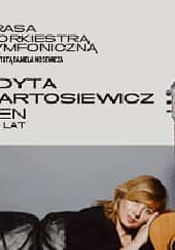Baner promujący wydarzenie. Nazwa wydarzenia, data i zdjęcie Artystki.