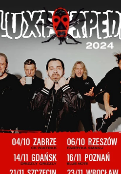 Baner promujący wydarzenie. Nazwa wydarzenia, data i zdjęcie Artystów.