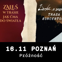 Baner promujący wydarzenie. Nazwa wydarzenia i data.