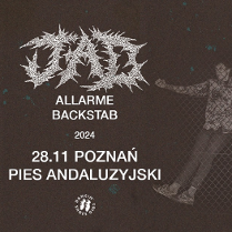 Baner promujący wydarzenie. Nazwa wydarzenia, data i zdjęcie Artystów.