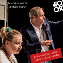 Baner promujący wydarzenie. Nazwa wydarzenia i zdjęcie artystów.