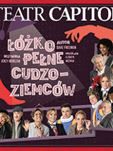 Baner promujący wydarzenie. Nazwa wydarzenia i zdjęcie artystów.