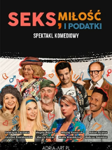 Baner promujący wydarzenie. Nazwa wydarzenia i zdjęcie artystów.