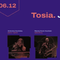 Baner promujący wydarzenie. Nazwa wydarzenia i zdjęcie artystów.