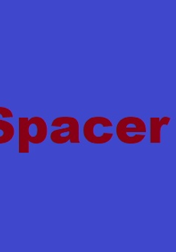Na niebieskim tle bortowy napis spacer.