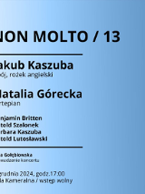 Baner promujący wydarzenie. Nazwa wydarzenia i data.