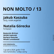 Baner promujący wydarzenie. Nazwa wydarzenia i data.