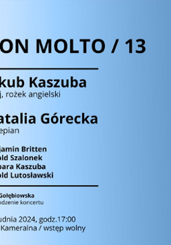 Baner promujący wydarzenie. Nazwa wydarzenia i data.