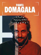 Baner promujący wydarzenie. Nazwa wydarzenia i zdjęcie artysty.