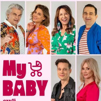 Baner promujący wydarzenie. Nazwa wydarzenia i zdjęcie artystów.