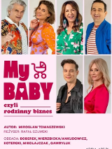 Baner promujący wydarzenie. Nazwa wydarzenia i zdjęcie artystów.