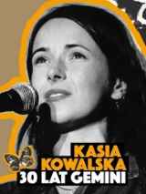 Baner promujący wydarzenie. Nazwa wydarzenia i zdjęcie artystki.