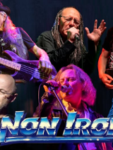 Baner promujący wydarzenie. Nazwa wydarzenia i zdjęcie artystów.