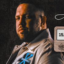 Baner promujący wydarzenie. Nazwa wydarzenia, data i zdjęcie Artysty.